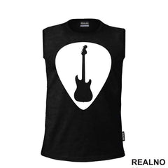 Guitar Pick - Silhouette Guitar - Muzika