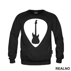Guitar Pick - Silhouette Guitar - Muzika