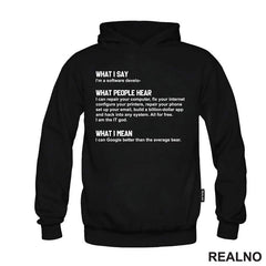 What I Say. What People Hear. What I Mean - Software Develop - Geek
