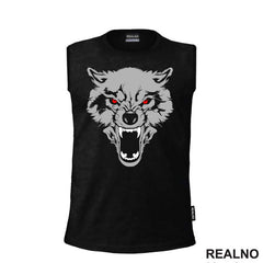 Gray Wolf - Red Eyes - Vuk - Životinje
