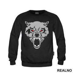 Gray Wolf - Red Eyes - Vuk - Životinje