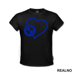 BMW In Heart - Blue Logo - Cars - Auto