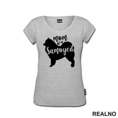 Mom Of A Samoyed - Silhouette - Samojed - Pas - Dog
