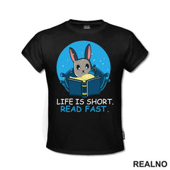 Life Is Short. Read Fast - Books - Rabbit - Čitanje - Knjige