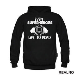 Even Superheroes Like To Read - Books - Čitanje - Knjige
