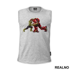 Fight With Hulkbuster - Hulk - Avengers - Majica