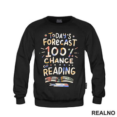 Today Forecast 100 Percent Chance Reading - Colors - Books - Čitanje - Knjige