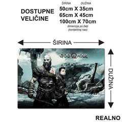 Ice - God Of War - Podmetač za sto