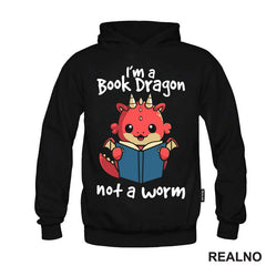 I'm A Book Dragon Not A Worm - Baby Dragon - Books - Čitanje - Knjige