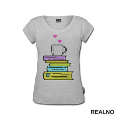 Books And Coffee - Colors - Books - Čitanje - Knjige