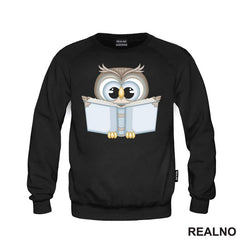 Owl Reading - Books - Čitanje - Knjige