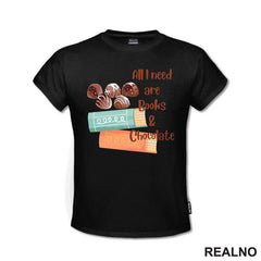 All I Need Are Books & Chocolate - Books - Čitanje - Knjige