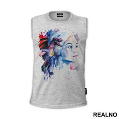 Khaleesi And The Dragon Watercolor - House Targaryen - Game Of Thrones - GOT - Majica