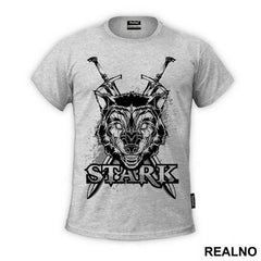 Wolf With Two Swords, House Stark - Game Of Thrones - GOT - Majica