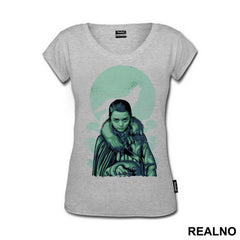 Arya Stark Green - House Stark - Game Of Thrones - GOT - Majica