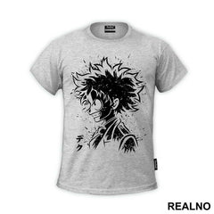 Deku Portrait Splash - My Hero Academia - Majica