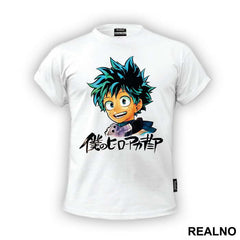 Deku Face Painting - My Hero Academia - Majica
