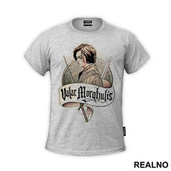 Arya Stark, Valar Morghulis And The Coin - House Stark - Game Of Thrones - GOT - Majica