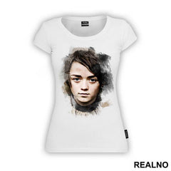 Arya Stark Portrait - House Stark - Game Of Thrones - GOT - Majica