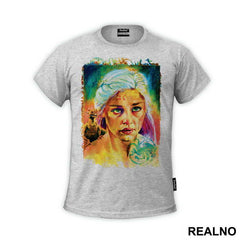 Khaleesi With The Dragon Vivid - House Targaryen - Game Of Thrones - GOT - Majica