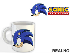 Face And Logo - Sonic - Šolja
