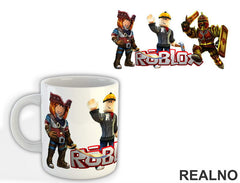 Ezebel, The Repair Man And Paladin - Roblox - Šolja