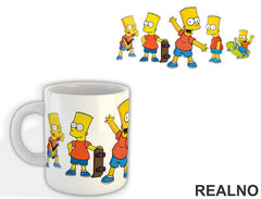 Bart Portreti - The Simpsons - Simpsonovi - Šolja