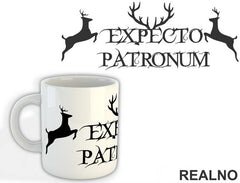 Expecto Patronum With Antlers - Harry Potter - Šolja