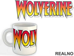 Text Logo - Wolverine - Šolja