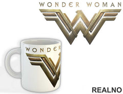 Gold Logo - Wonder Woman - Šolja