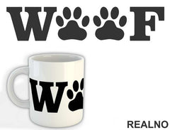 Woof Paws - Dog - Pas - Šolja