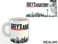 Grey Face Logo - Grey's Anatomy - Šolja