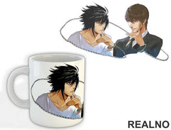 L and Light in Chains - Death Note - Šolja