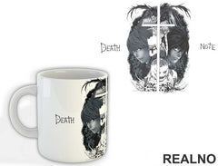 Light, L and Ryuk Art - Death Note - Šolja