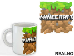 Blocks Logo - Minecraft - Šolja