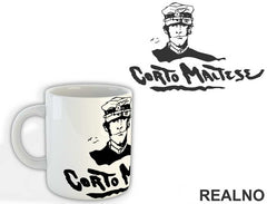 Text Logo - Corto Maltese - Šolja