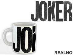 Text Logo - Joker - Šolja