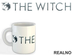 Wolf And Text Logo - The Witcher - Šolja