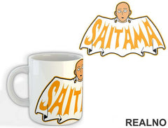 Saitama Orange Text - One Punch Man - Šolja