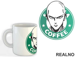 Coffee Saitama Face - One Punch Man - Šolja