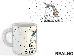 I'm A Unicorn With Stars - Jednorog - Šolja