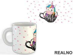 Inside A Coffee Mug - Unicorn - Jednorog - Šolja