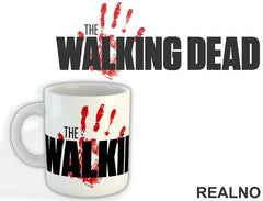 Bloody Hand Print Logo - The Walking Dead - Šolja