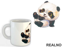 Baby Panda Sitting - Životinje - Šolja
