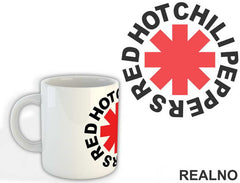 Red Hot Chili Peppers - RHCP - Logo - Muzika - Šolja