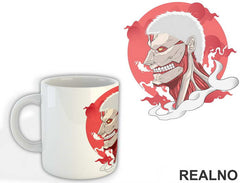 Armored Titan Red Smoke - Attack On Titan - Šolja