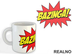 Bazinga Boom - The Big Bang Theory - TBBT - Šolja