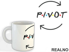Pivot Arrows - Friends - Prijatelji - Šolja