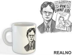 Illustration - I Plan On Plastering This Pervert's Face Everywhere - The Office - Šolja