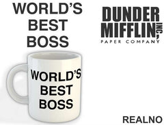 World's Best Boss - The Office - Šolja